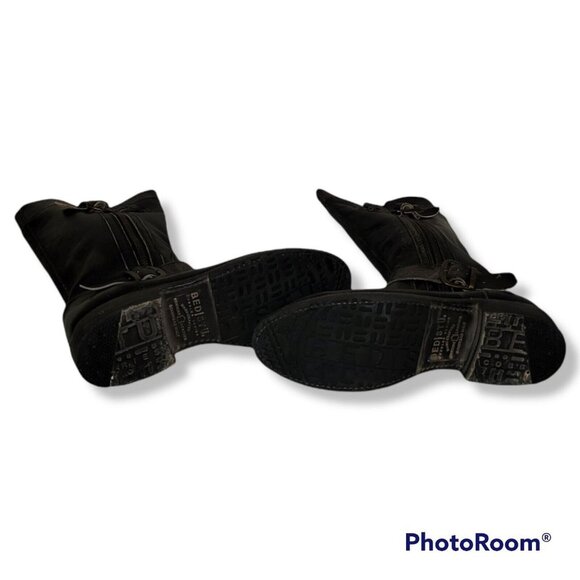 Bed Stü Brown Cobbler Series Distressed Calf Height Motorcycle Style Boots 7.5 - Picture 7 of 7